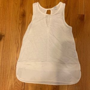 Jcrew White tank top